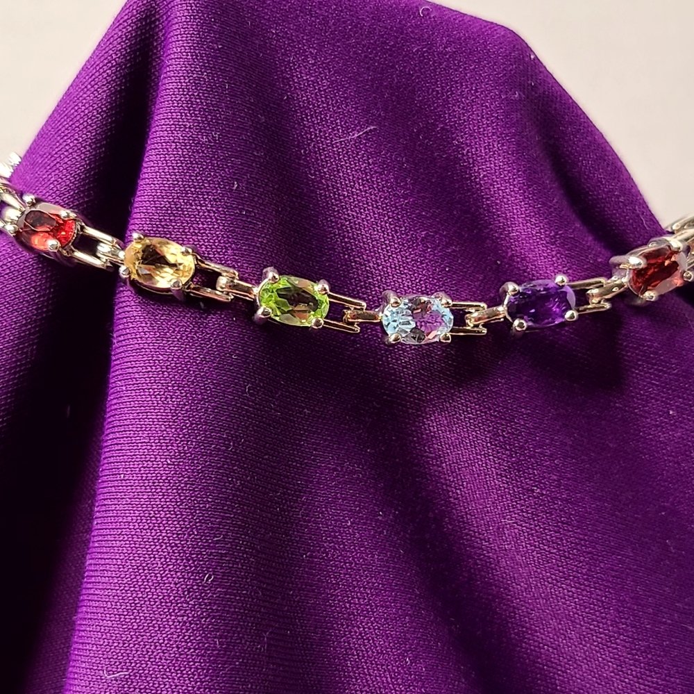 Multi Gemstone Bracelet